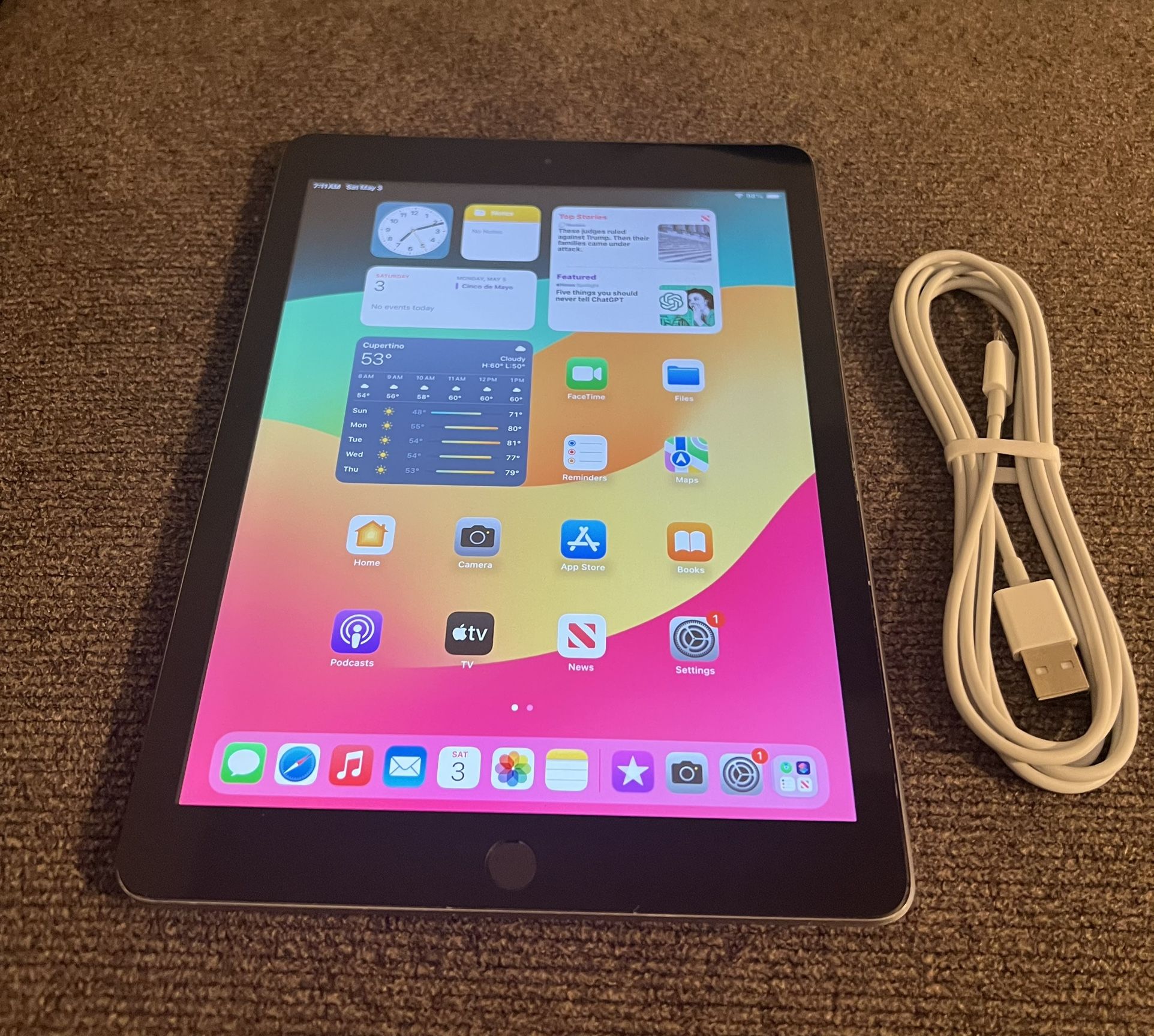 32GB iPad 6th Gen WiFi Tablet