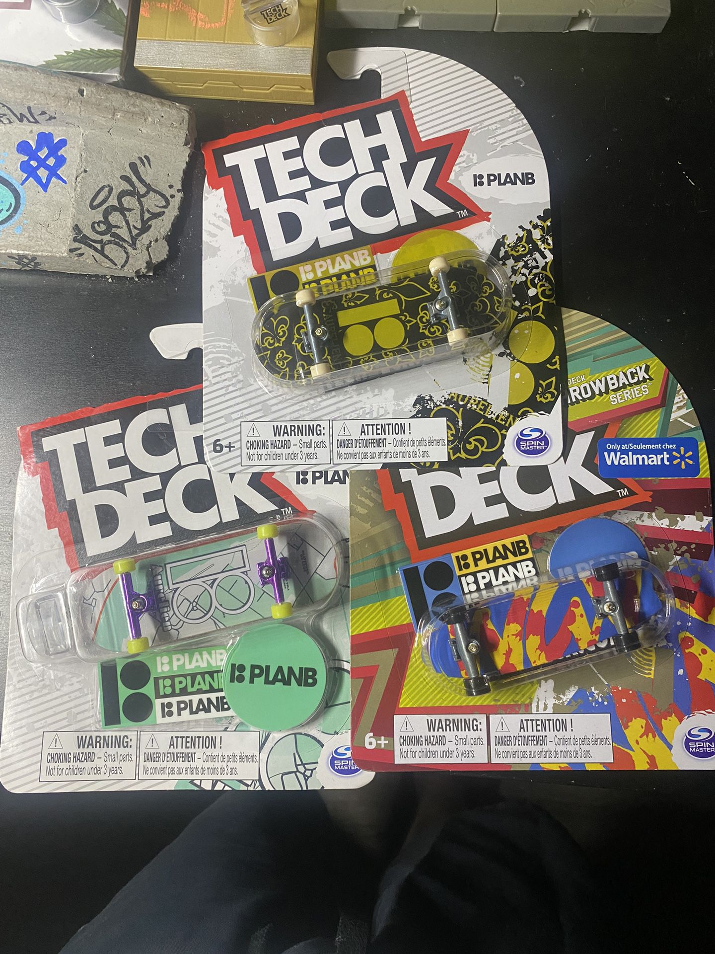 Tech Deck Plan B Ultra Rares/rare