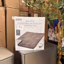Ultra wide microplush heating pad $23