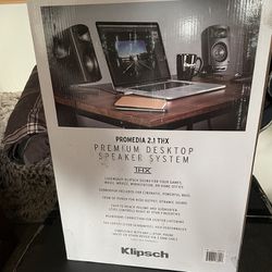 Klipsch Speakers and Subwoofer: Unused brand new