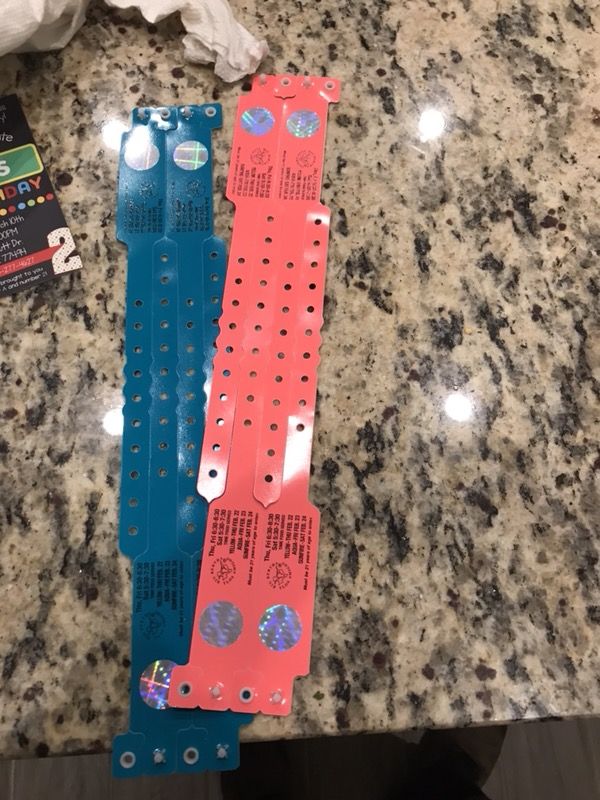 Houston Livestock Show & Rodeo Cook Off Big Bertha Tent Wristbands