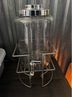 2 Drink Dispensers with Stands