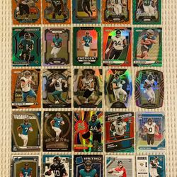 Jacksonville Jaguars 45 Card Football Lot! Rookies, Prizms, Parallels, Autographs, Memorabilia, Short Prints, Variations & More!