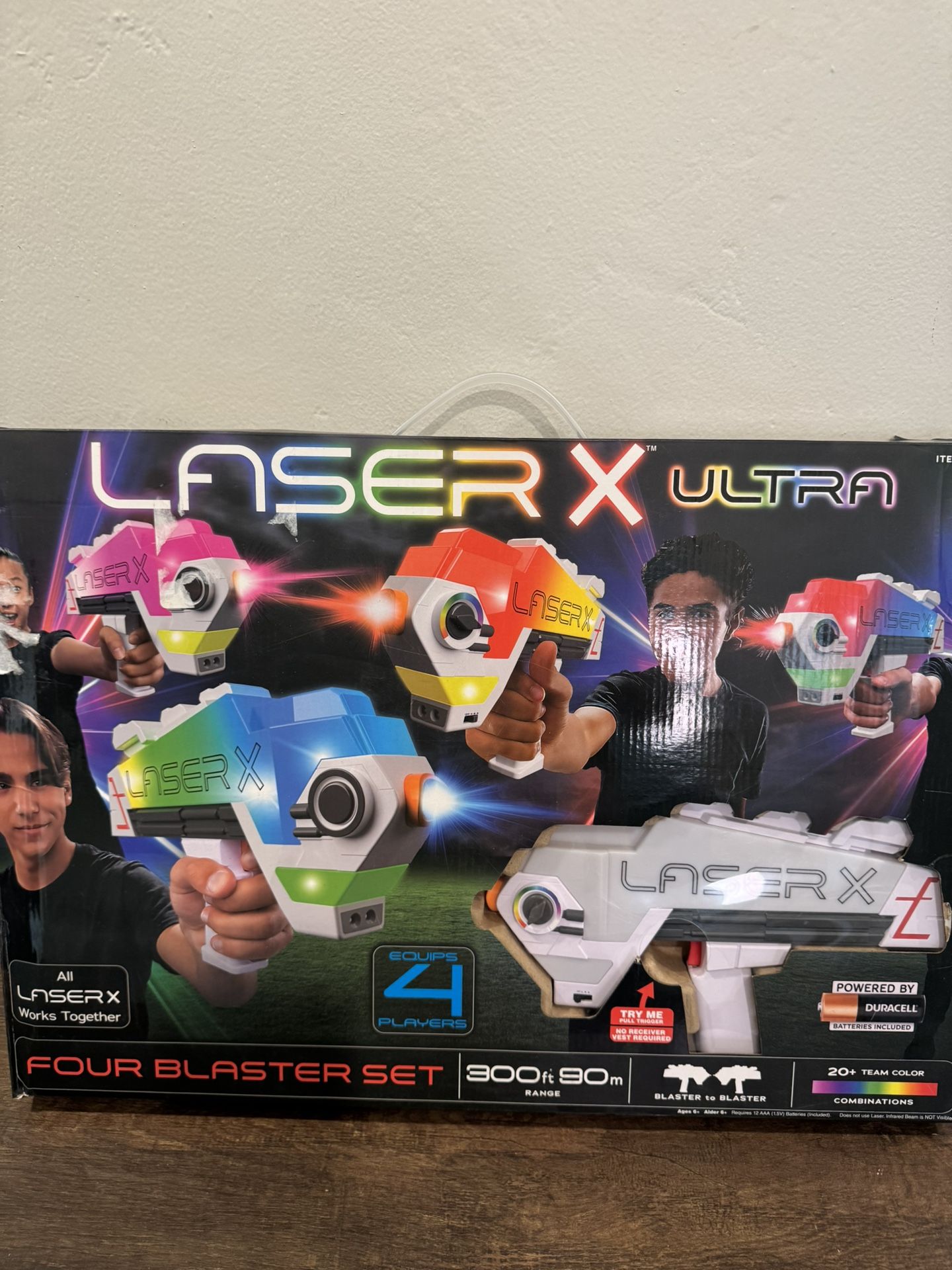 Laser X Ultra 4 blaster set game