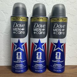 Dove men deodorant spray bundle