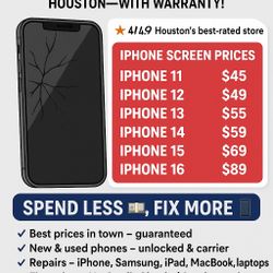Iphone REPAIR -cheap Quote + Warranty 💯 