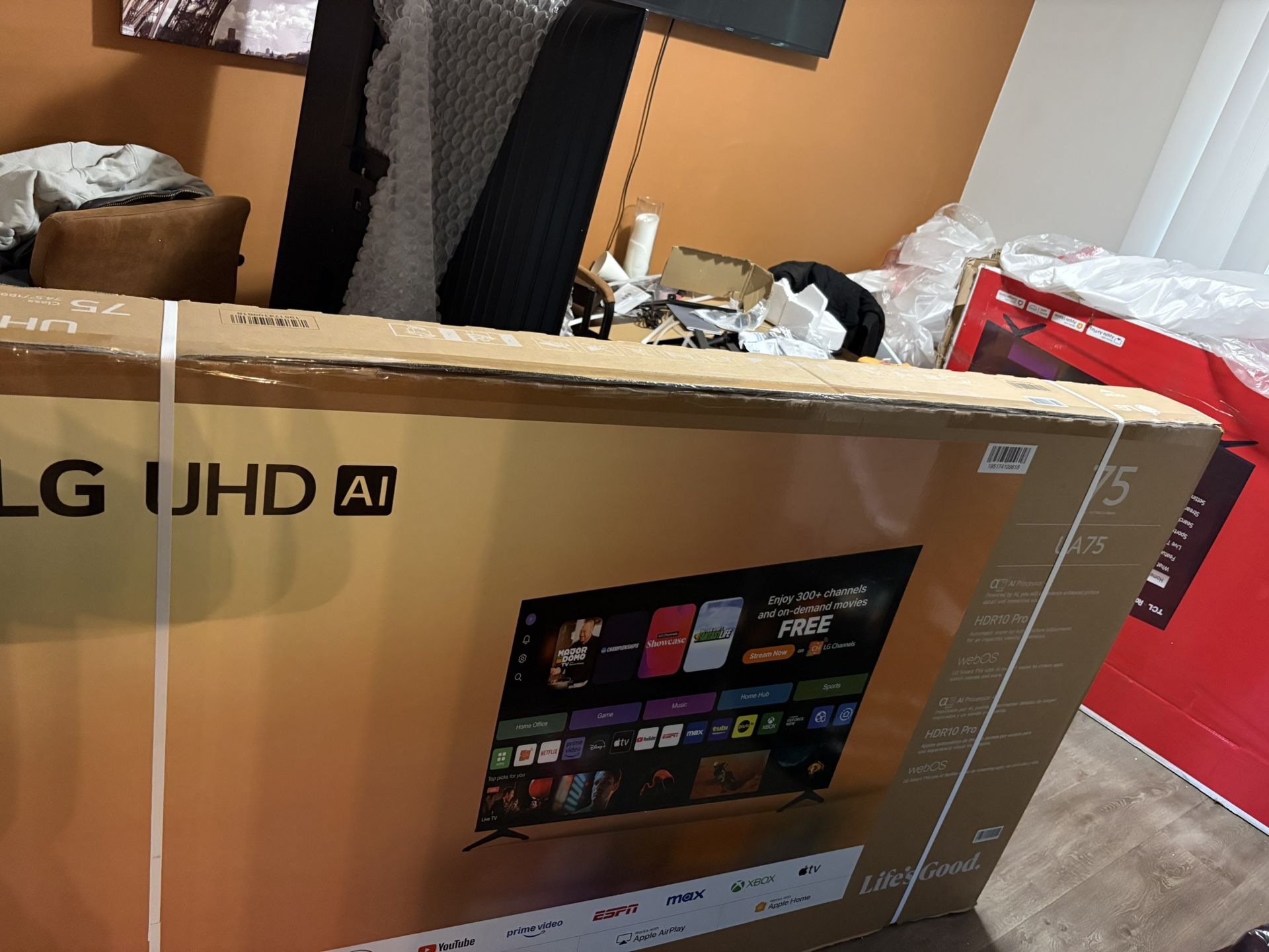 Brand New 75 Inch LG Smart Tv