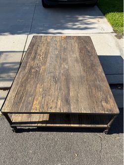Restoration Hardware coffee table