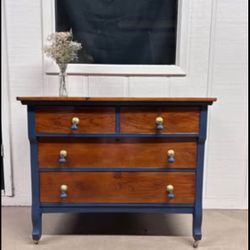 Empire chest drawers. Antique