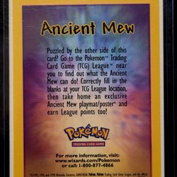 Pokemon Ancient Mew I.d.