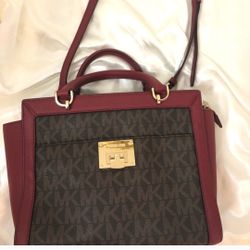 Michael Kors Handbag And Crossbody 