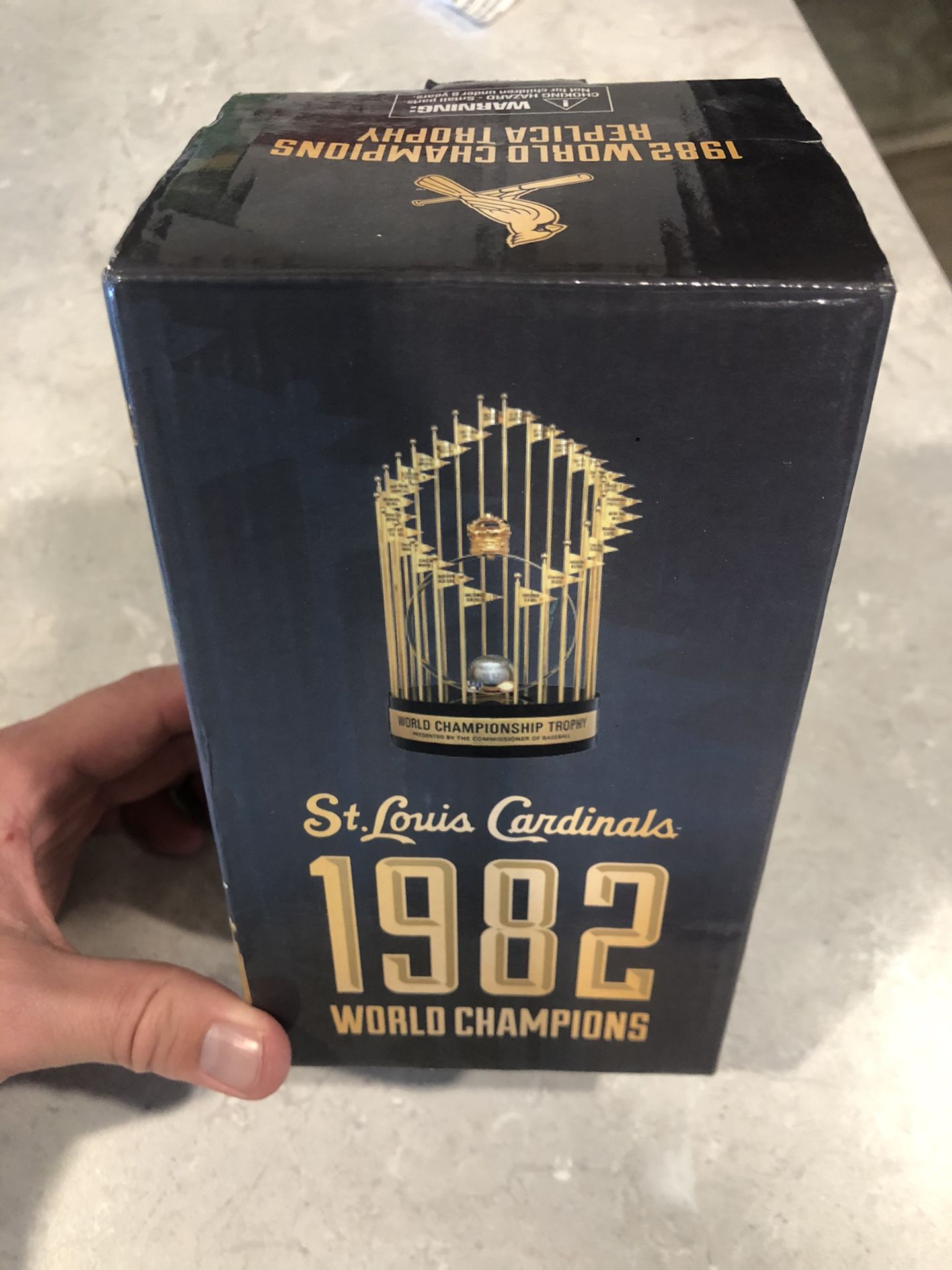 1982 Cardinals World Championship Trophy