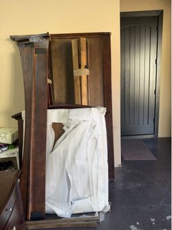 King bed frame