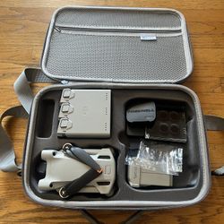 DJI Mini 3 Pro 4K Camera Drone No RC With 5 Batteries And Other Accessories