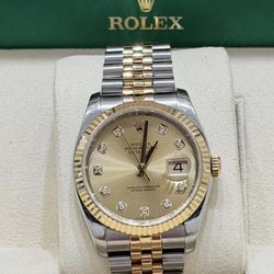 2006 Rolex Preowned 36mm DateJust 