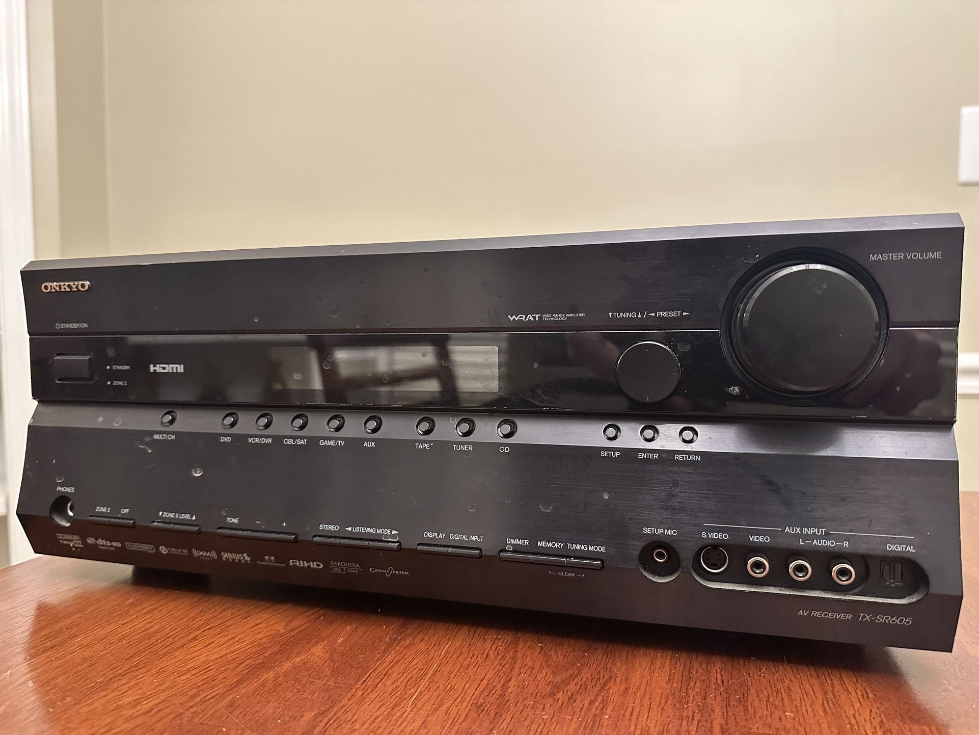 Onkyo TX-SR605 7.1 Channel Receiver