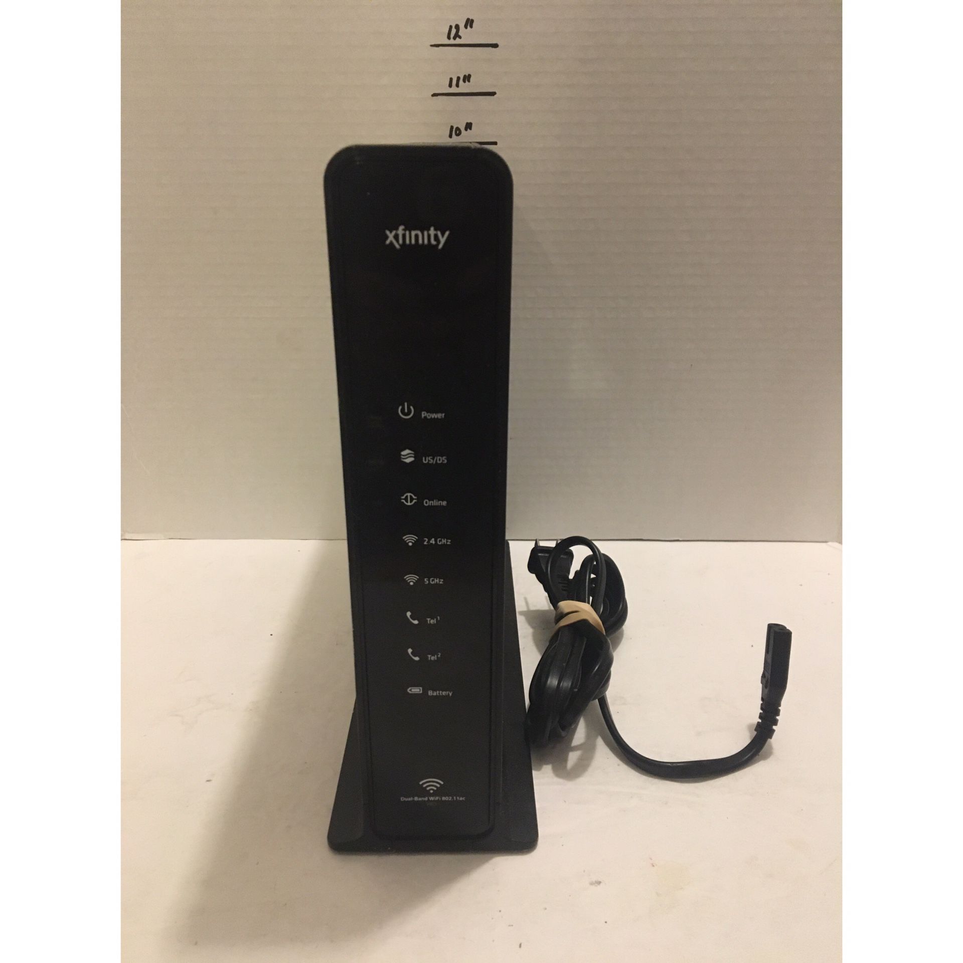 Arris Xfinity Cable Wifi Modem Router Dualband Model TG1682G