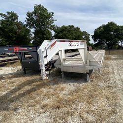 Rockin S 40 Foot CDL Hotshot Trailer Total Down $1,500