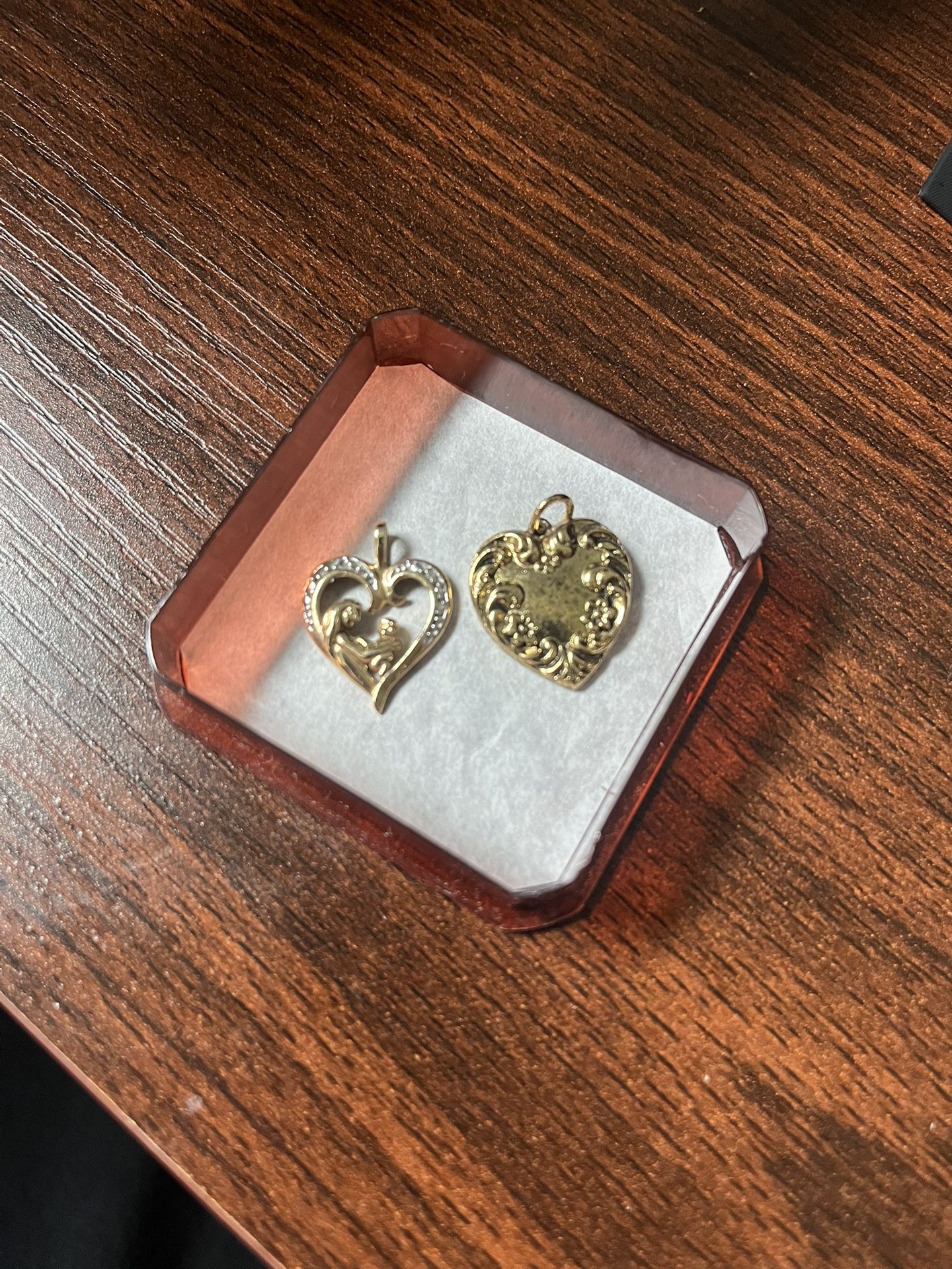 Gold plated pendant