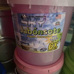 Jabon Para Lavar =zote Laundry  Detergent  Style 5 Gallon  Bucket  Bote De Jabon Para Lavar