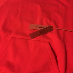 Orange Essentials Hoodie 