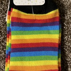 Davco Rainbow 🌈 Socks Size 9-11 (Shoe Size 4-10 1/2)