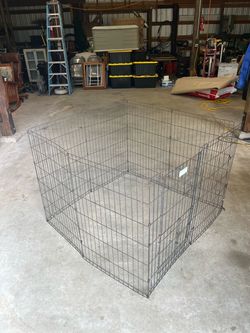 Metal Wire Pet Playpen Exercise Pen