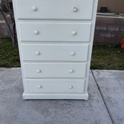 Large White Dresser