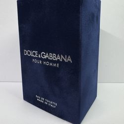 Dolce & Gabbana Pour Homme EDT 4.2 oz / 125ml - Brand New Sealed