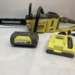 Ryobi 40 Volt Chain Saw 