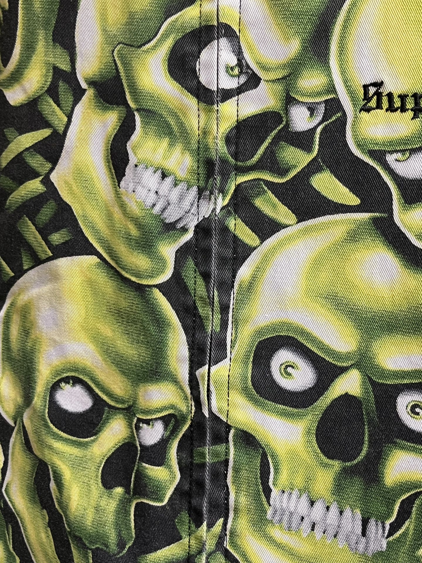 Supreme Skull Pile Work Jacket ss18 spring summer hype rare medium