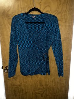 Illusion Wrap Sweater