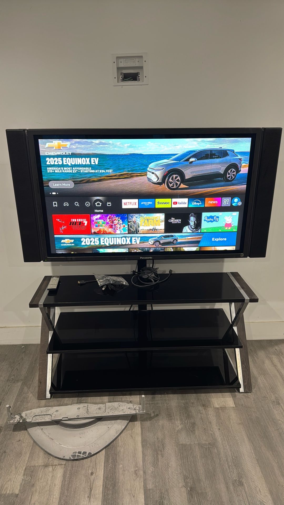 50” Panasonic With new stand
