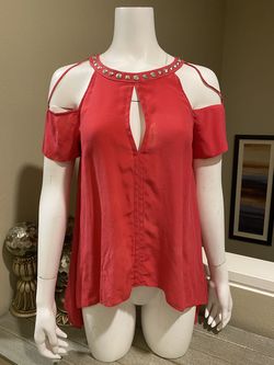 BCBG silk top