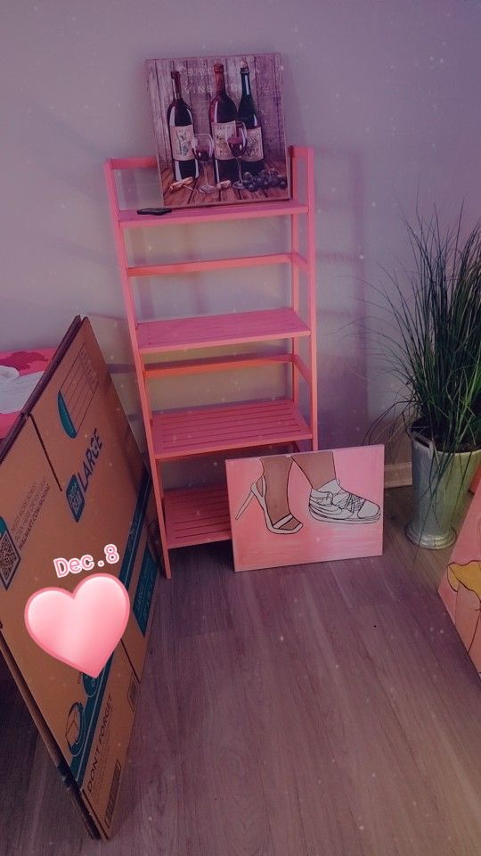 Pink Shelf