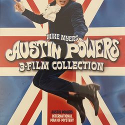 AUSTIN POWERS 3-Film Collection (DVD-2011) Mike Myers!