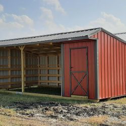 12x24 Run-in Shed With Tackroom | FREE DELIVERY | RTO Available