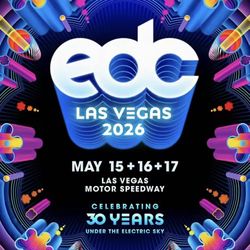 EDC GA + 3 Day Ticket