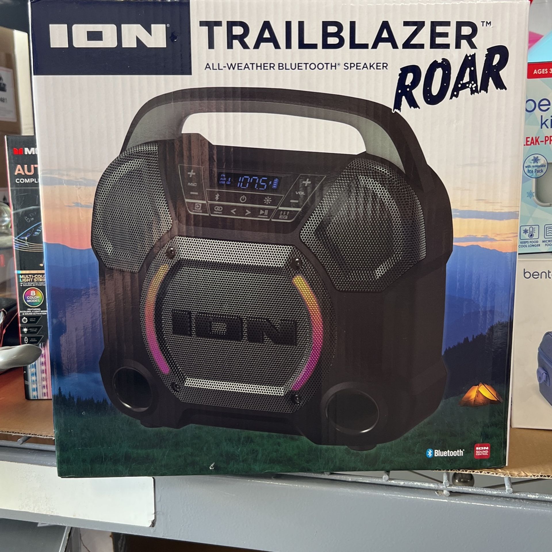 ION Trailblazer Roar All-weather Bluetooth Speaker