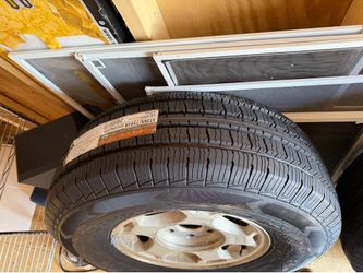 Brand new tires with rims