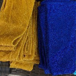 Banquet Chair Satin Sashes For Sale Various Colors Around 160 Count For Just $70