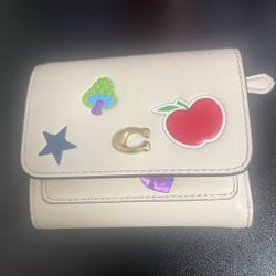 Coach Wallet With Stickers