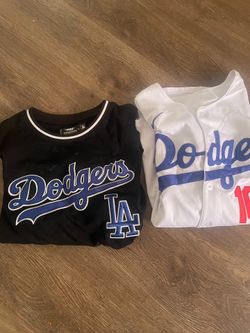 $60 FOR 2 DODGER JERSEYS