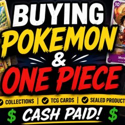 Buying pokemon And One Piece!
