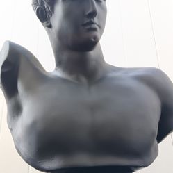 David Fiber Glass Bust Sculpture 
