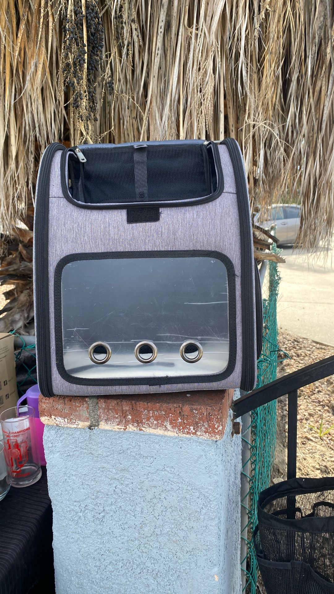 Expandable Pet Carrier Backpack