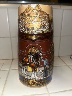 Vintage Budweiser Beer Stein