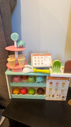 Kids Toy Ice Cream Shop Play Set