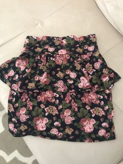 Floral skirt