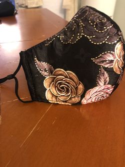 pretty floral mask for adults